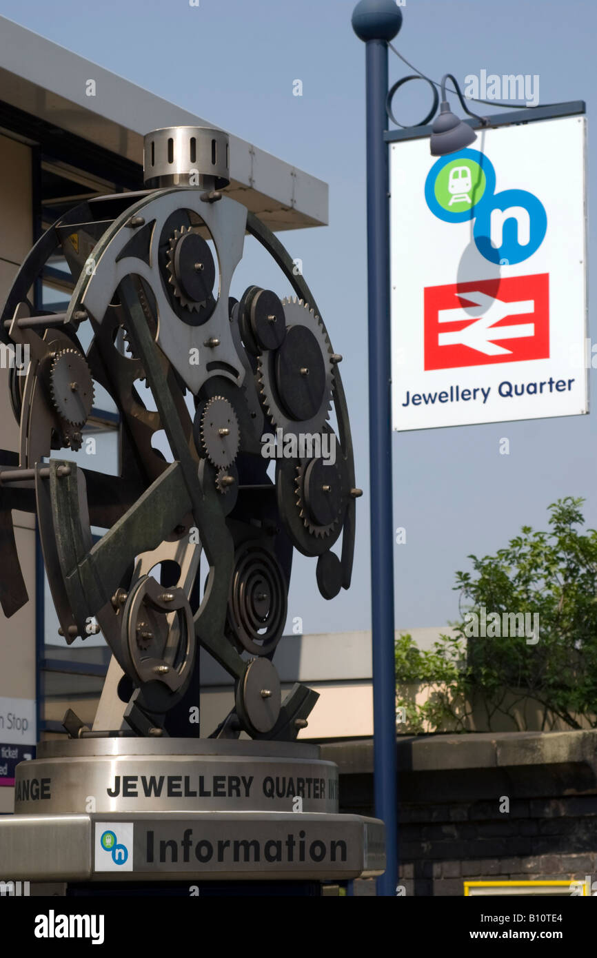 Jewellery Quarter Train Station, Birmingham Stock Photo - Alamy