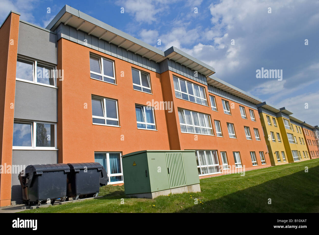Social housing development hi-res stock photography and images - Alamy