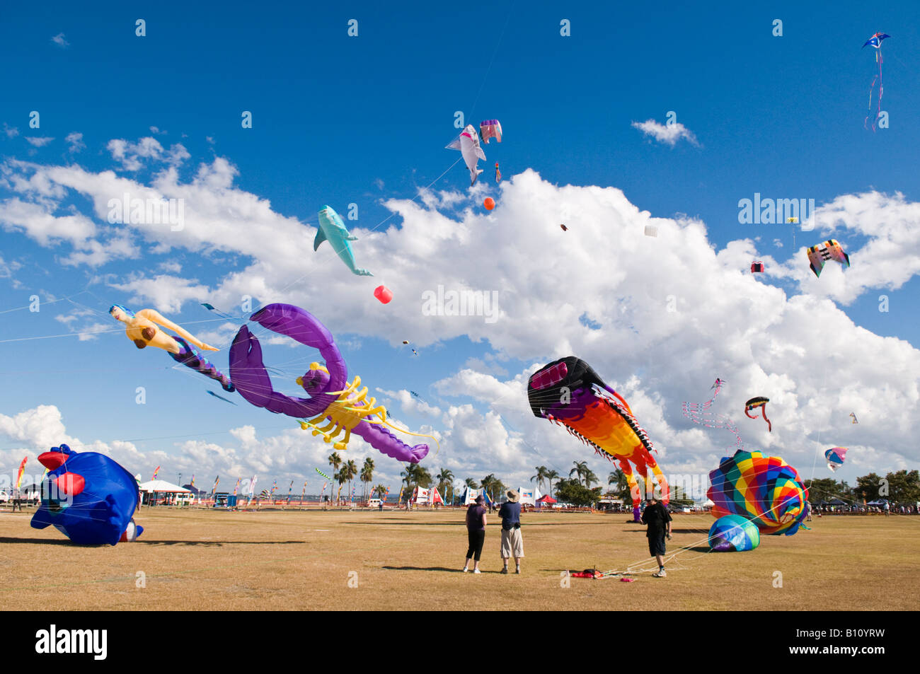 Redcliffe kite festival Queensland Australia Stock Photo Alamy