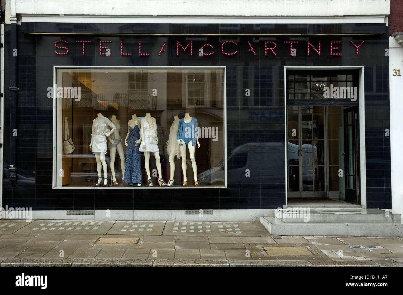Stella McCartney Shop in London Stock Photo
