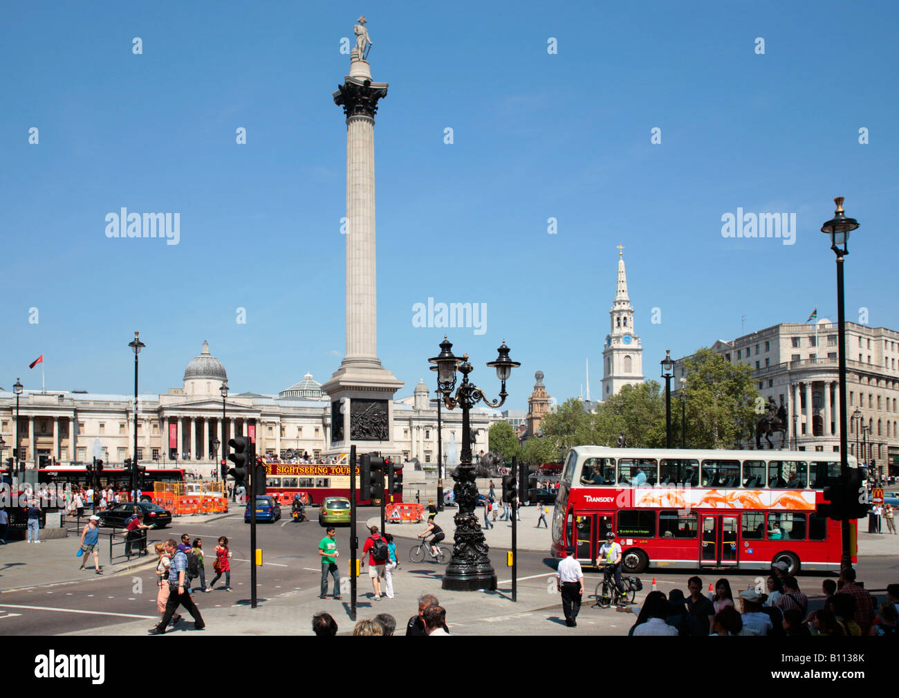 Trafalgar Square, London Stock Photo - Alamy