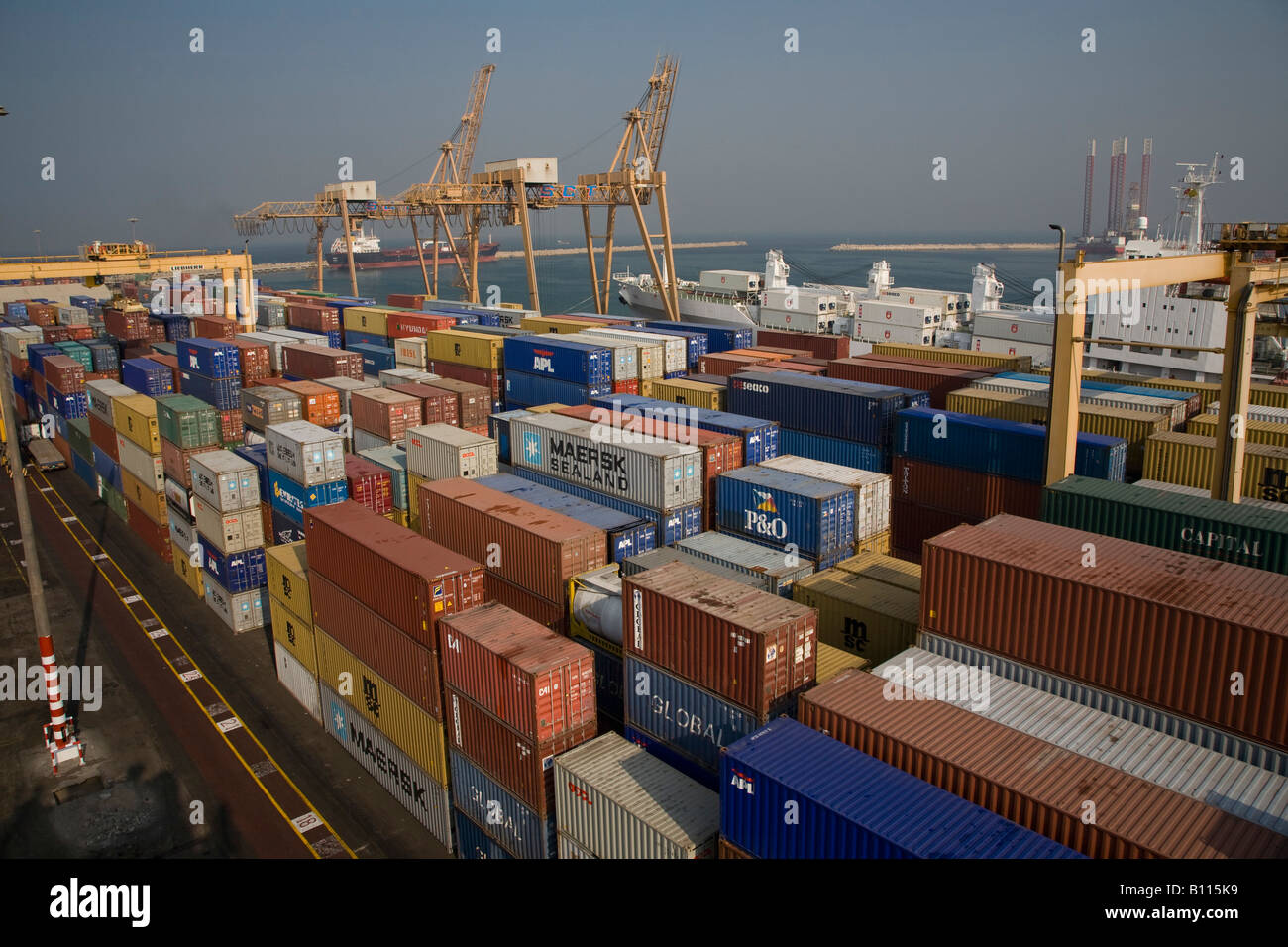Port Khalid Sharjah United Arab Emirates UAE shipping and container
