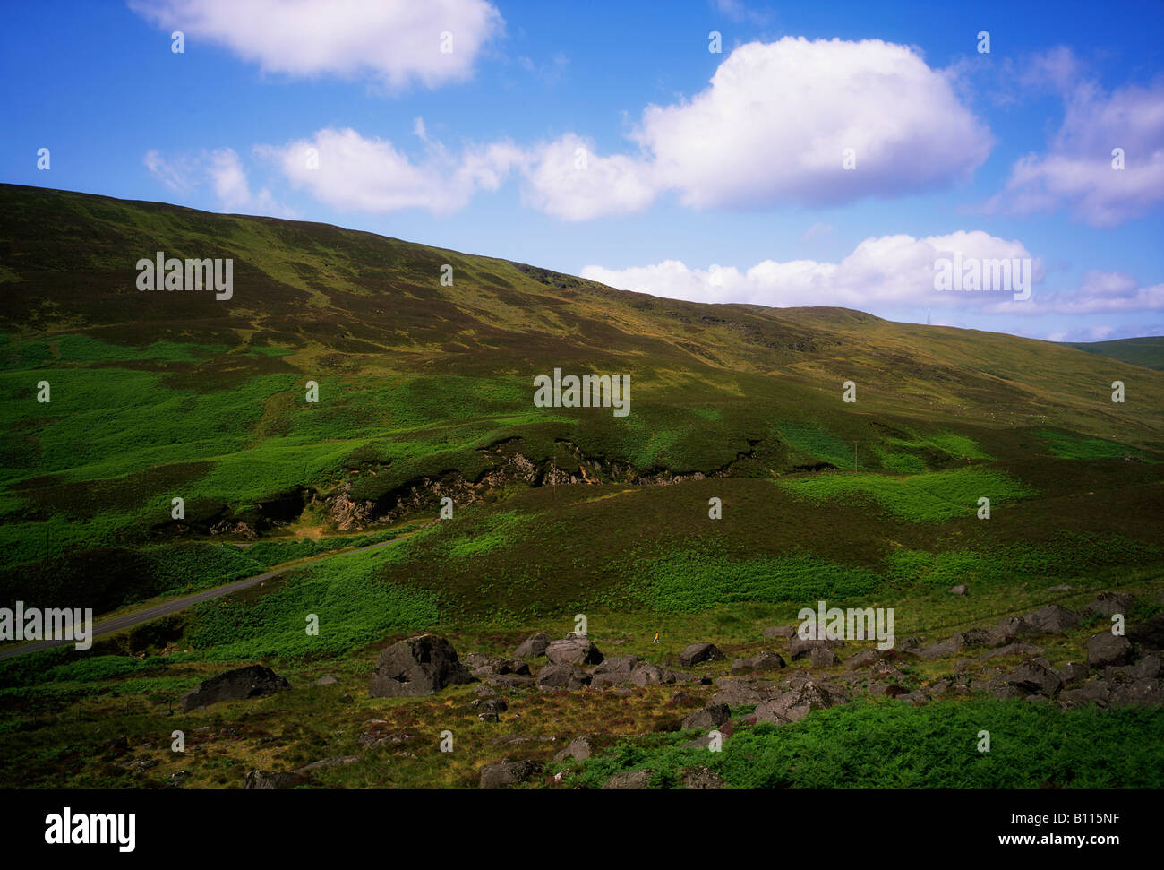 Co Louth Cooley Peninsula Windy Gap And Radio Mast On Claremont Carn 
