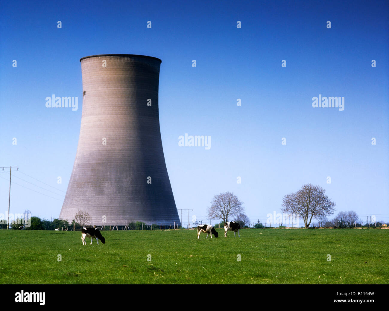 Ireland, Nuclear power plant Stock Photo