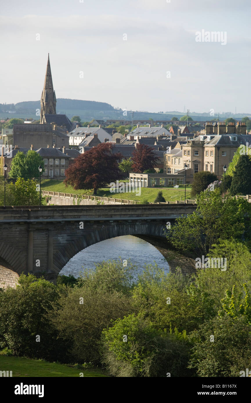 Bridgend park kelso scottish borders hires stock photography and