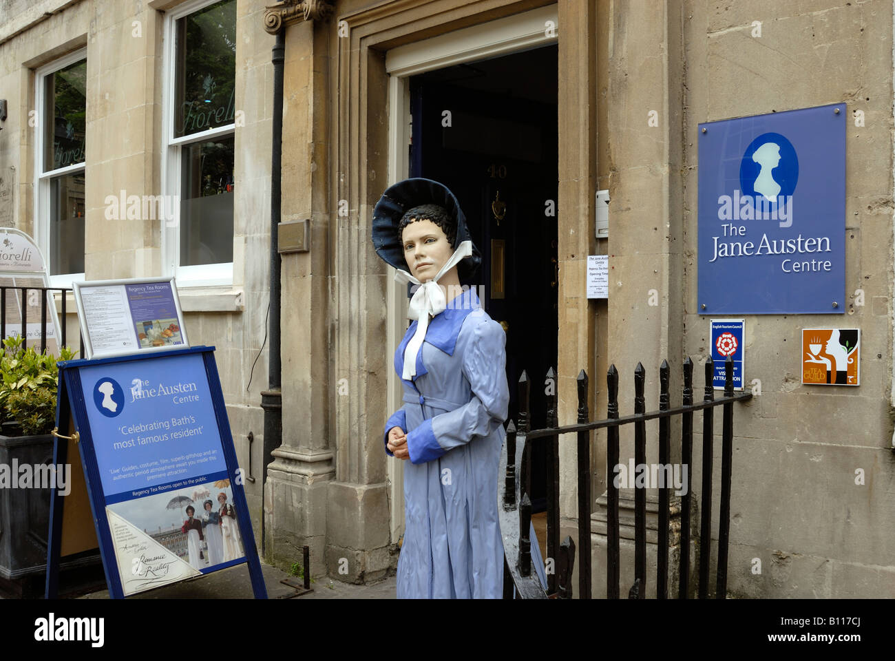 The Jane Austen Museum, Bath, Somerset Stock Photo Alamy