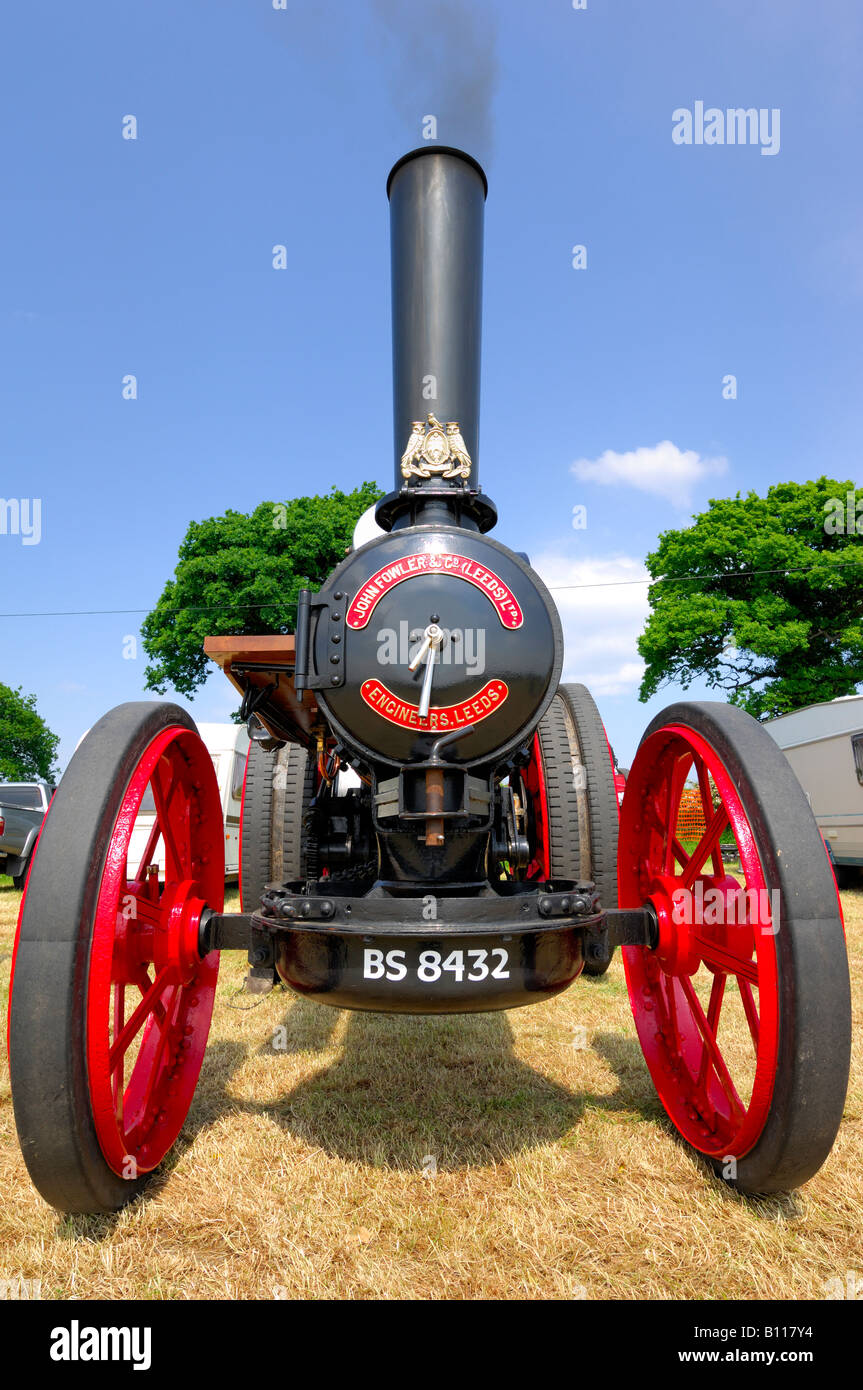 Fowler Steam traction engine Stock Photo Alamy