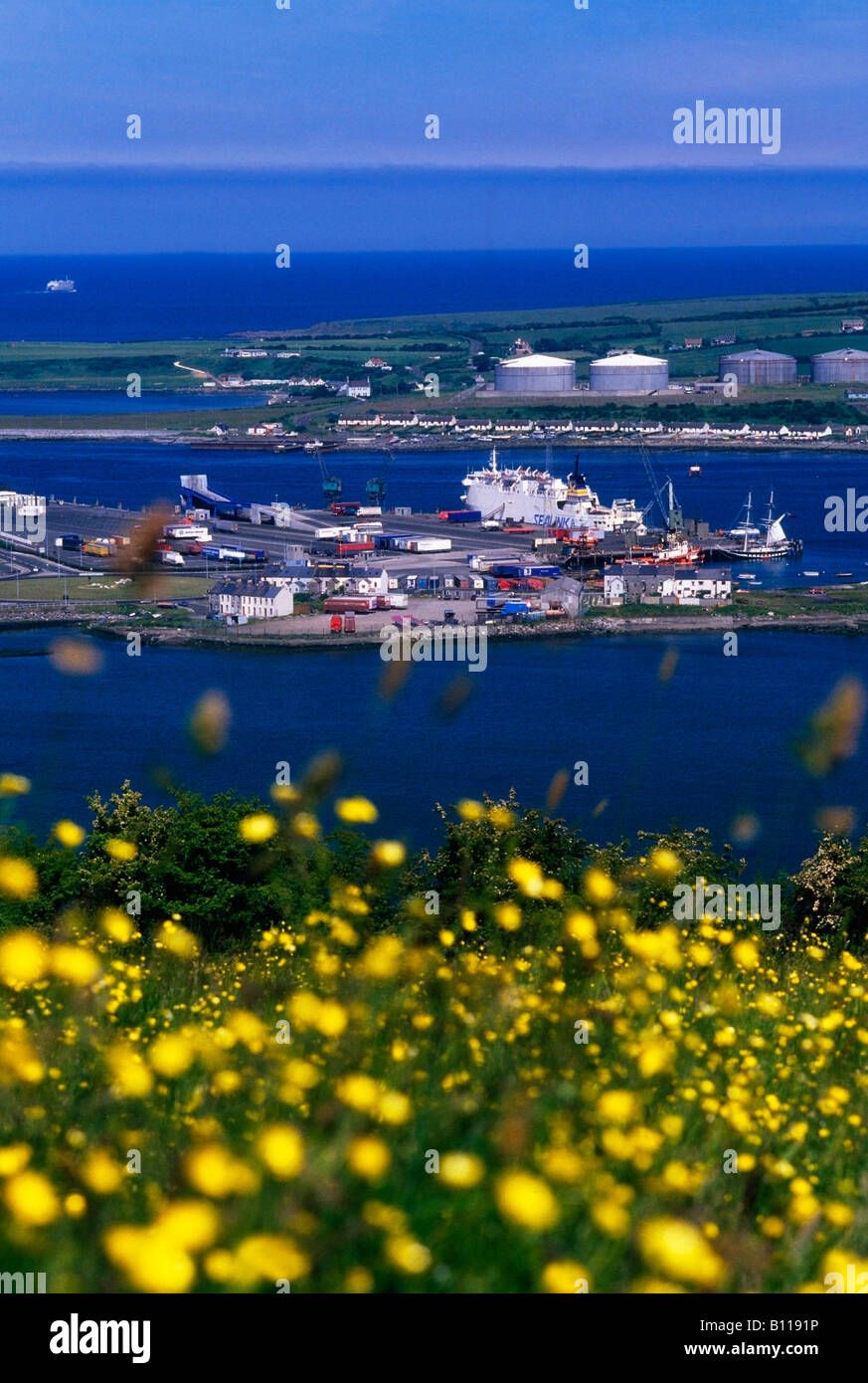 Larne Ferry Terminal, County Antrim, Ireland Stock Photo Alamy