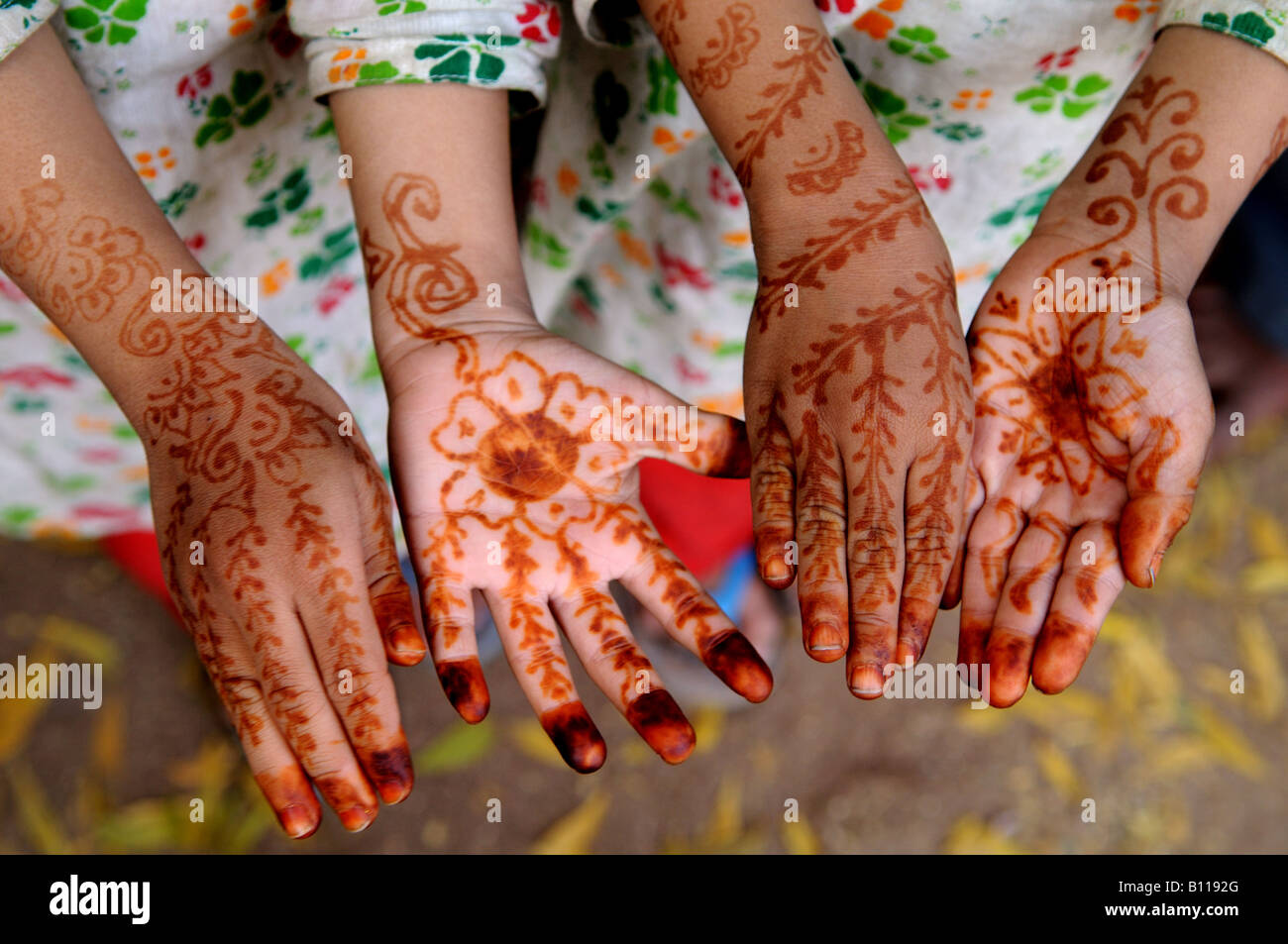 Henna Design Stock Photos & Henna Design Stock Images Alamy