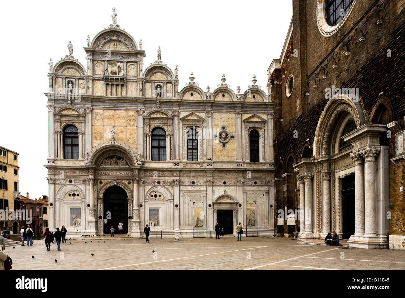 Venedig, Scuola di San Marco, Stock Photo