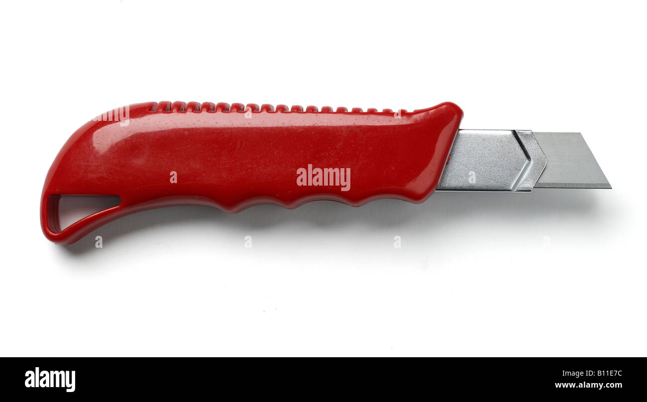 Isolated Box Cutter Stock Photo - Download Image Now - Utility Knife,  Studio Shot, Work Tool - iStock