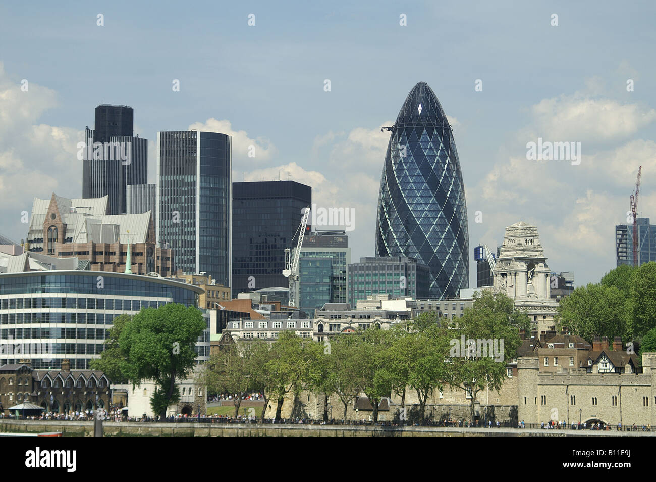 City of London Skyline Stock Photo