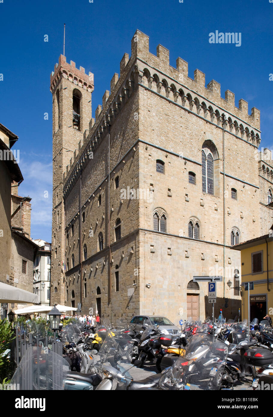 Florenz, Palazzo del Bargello, Museo Nazionale del Bargello Stock Photo