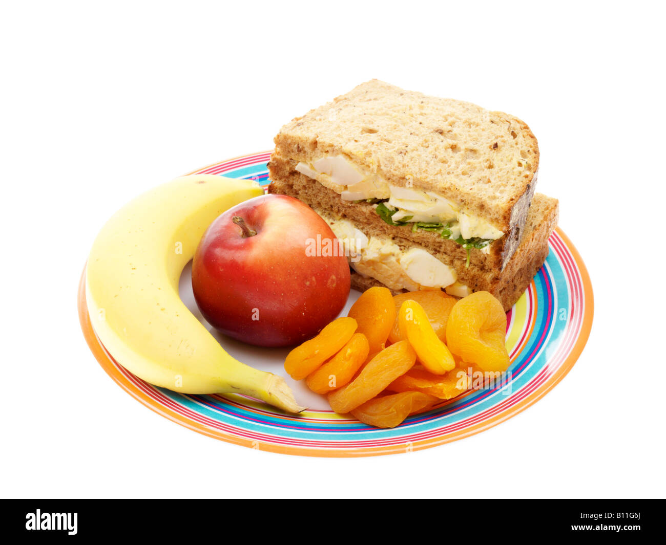 Egg Mayonnaise and Baby Watercress Sandwich Stock Photo Alamy