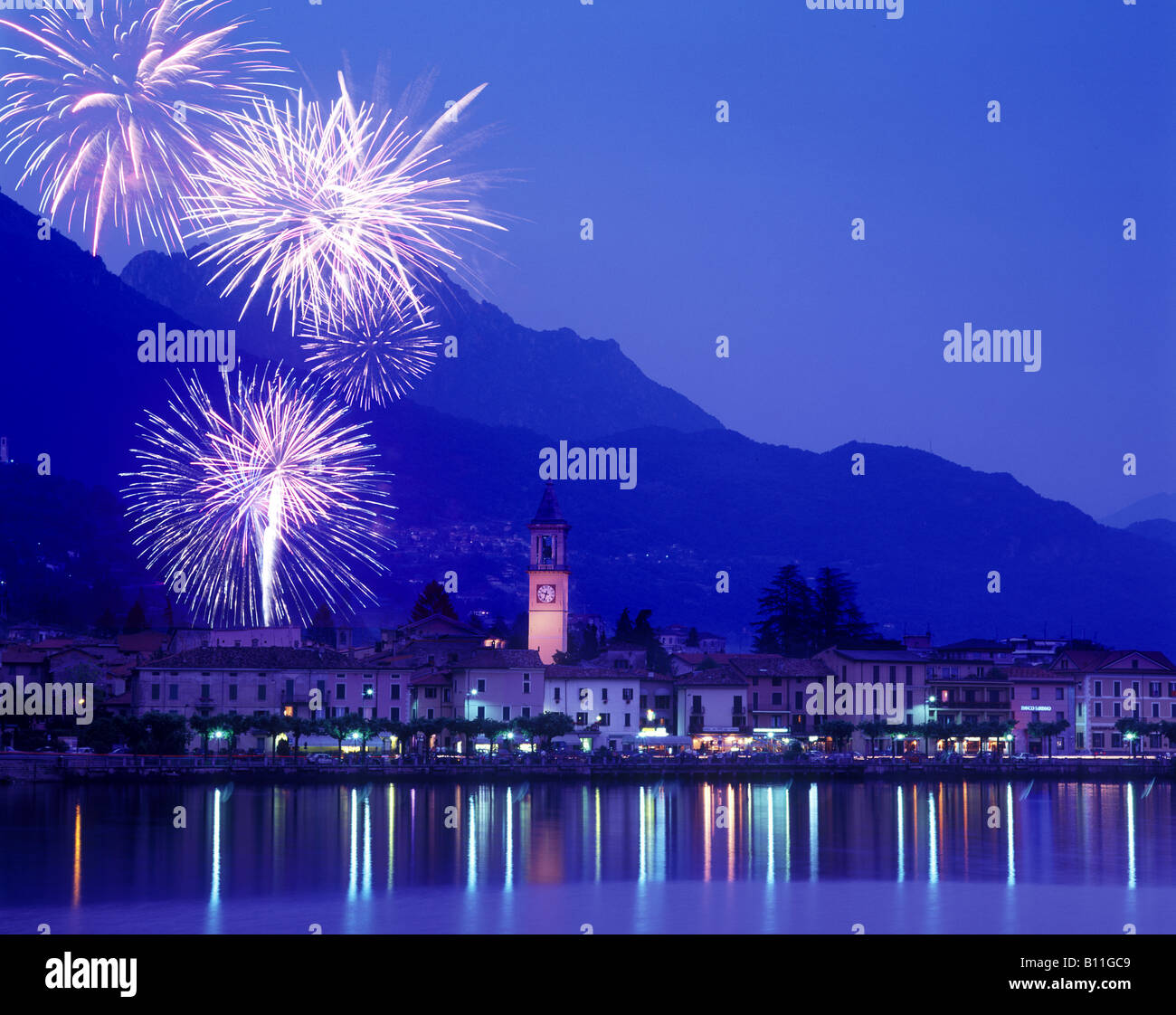 PORLEZZA LAKE LUGANO LOMBARDY ITALY Stock Photo - Alamy