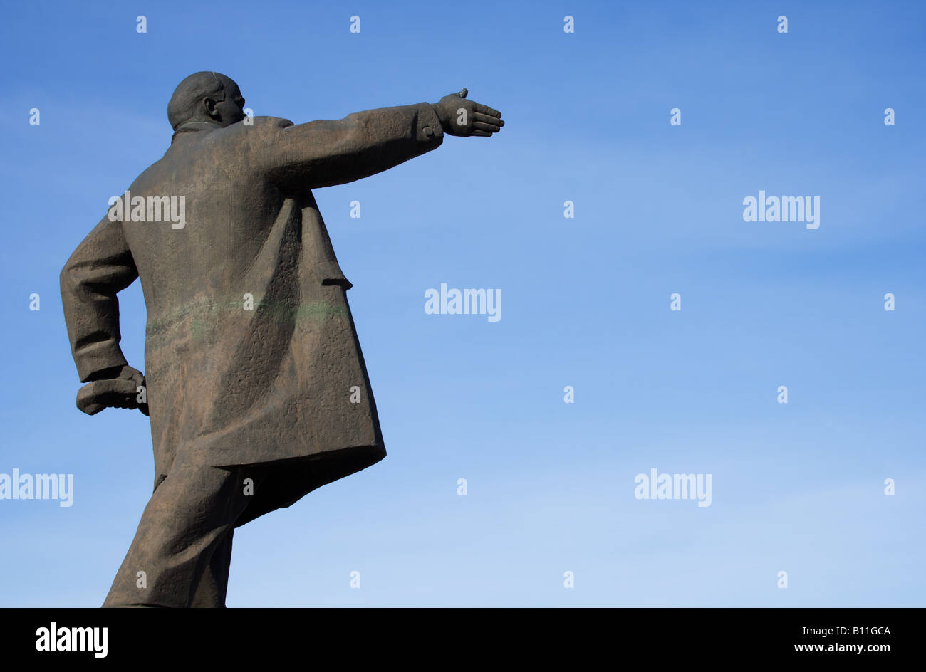 Monument for Lenin Stock Photo - Alamy