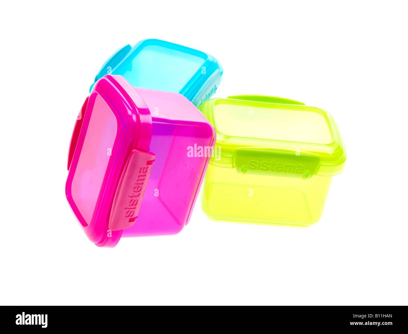 Plastic Food Tubs Stock Photo Alamy