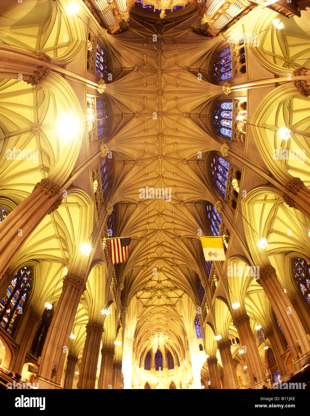VAULTED CEILING SAINT PATRICK’S CATHEDRAL (©JAMES RENWICK 1858) FIFTH