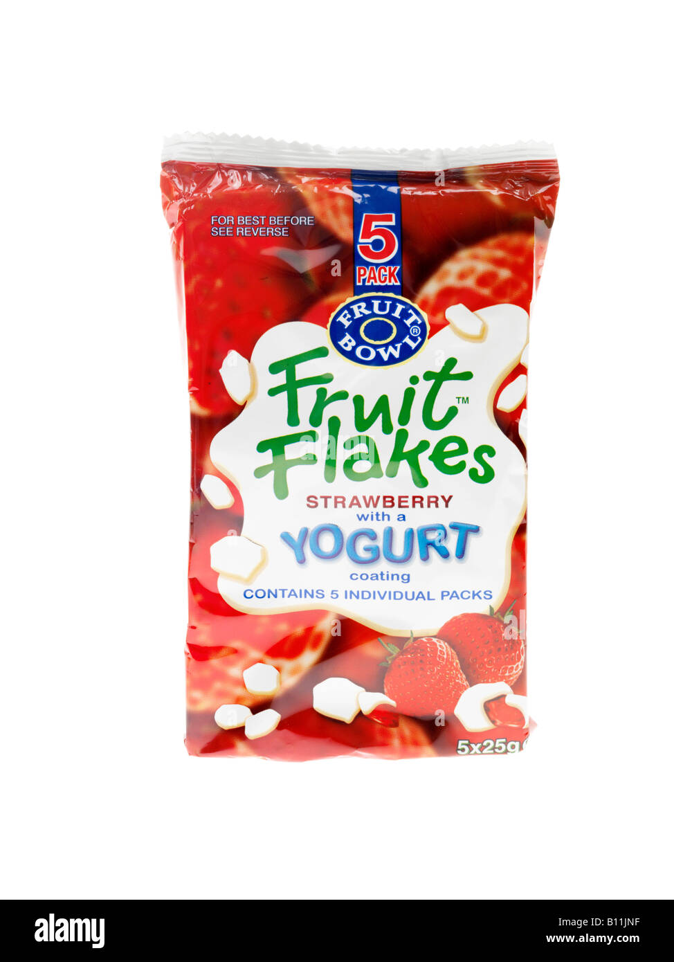 Stawberry and Yogurt Fruit Flakes Stock Photo Alamy