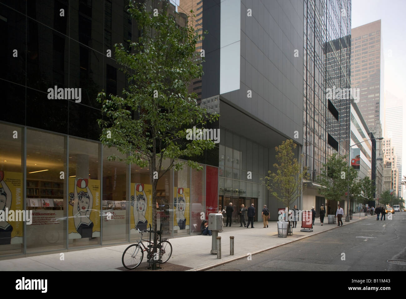 MUSEUM OF MODERN ART MIDTOWN FIFTY THIRD STREET MANHATTAN NEW YORK CITY