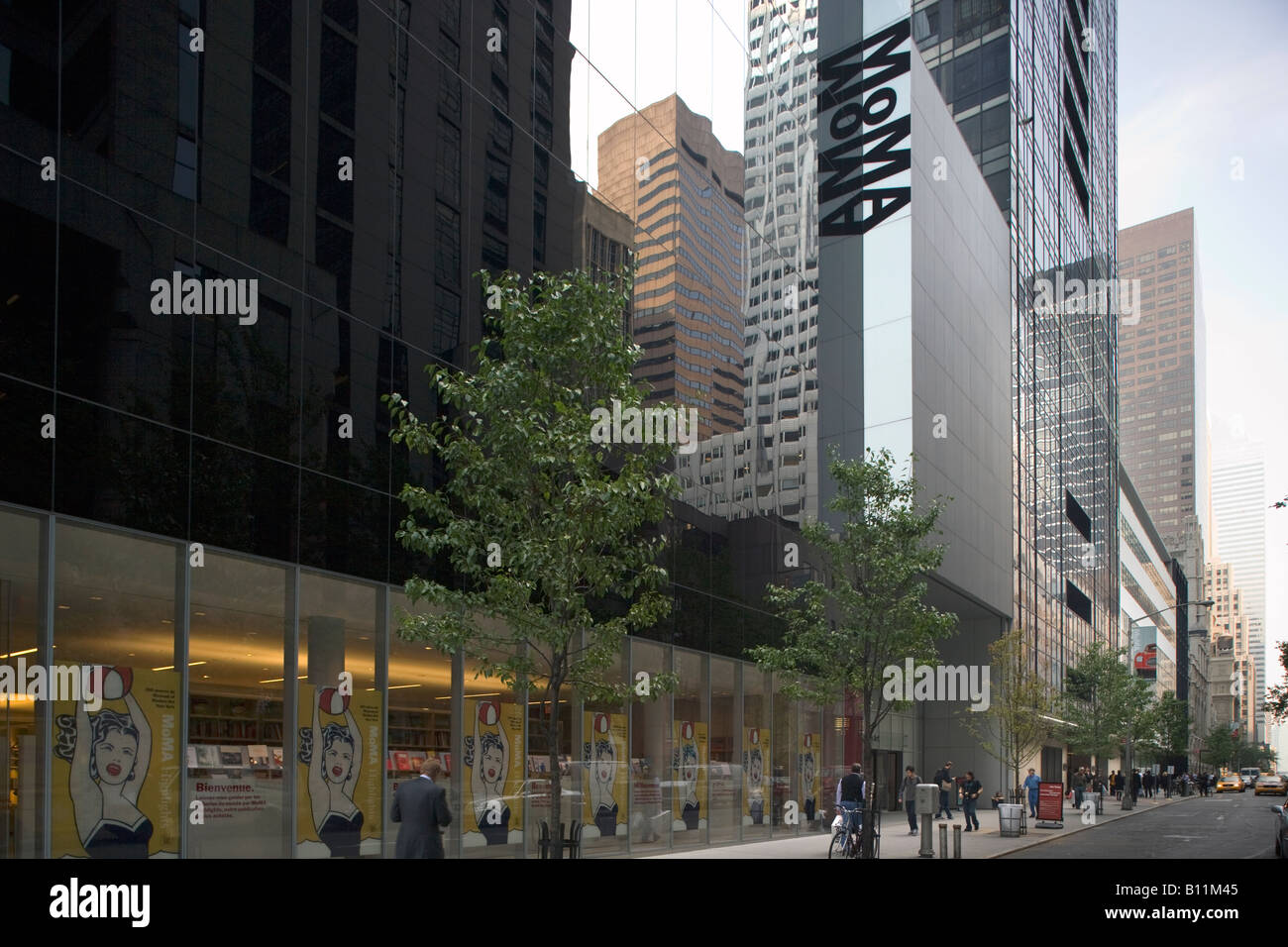 MUSEUM OF MODERN ART MIDTOWN FIFTY THIRD STREET MANHATTAN NEW YORK CITY