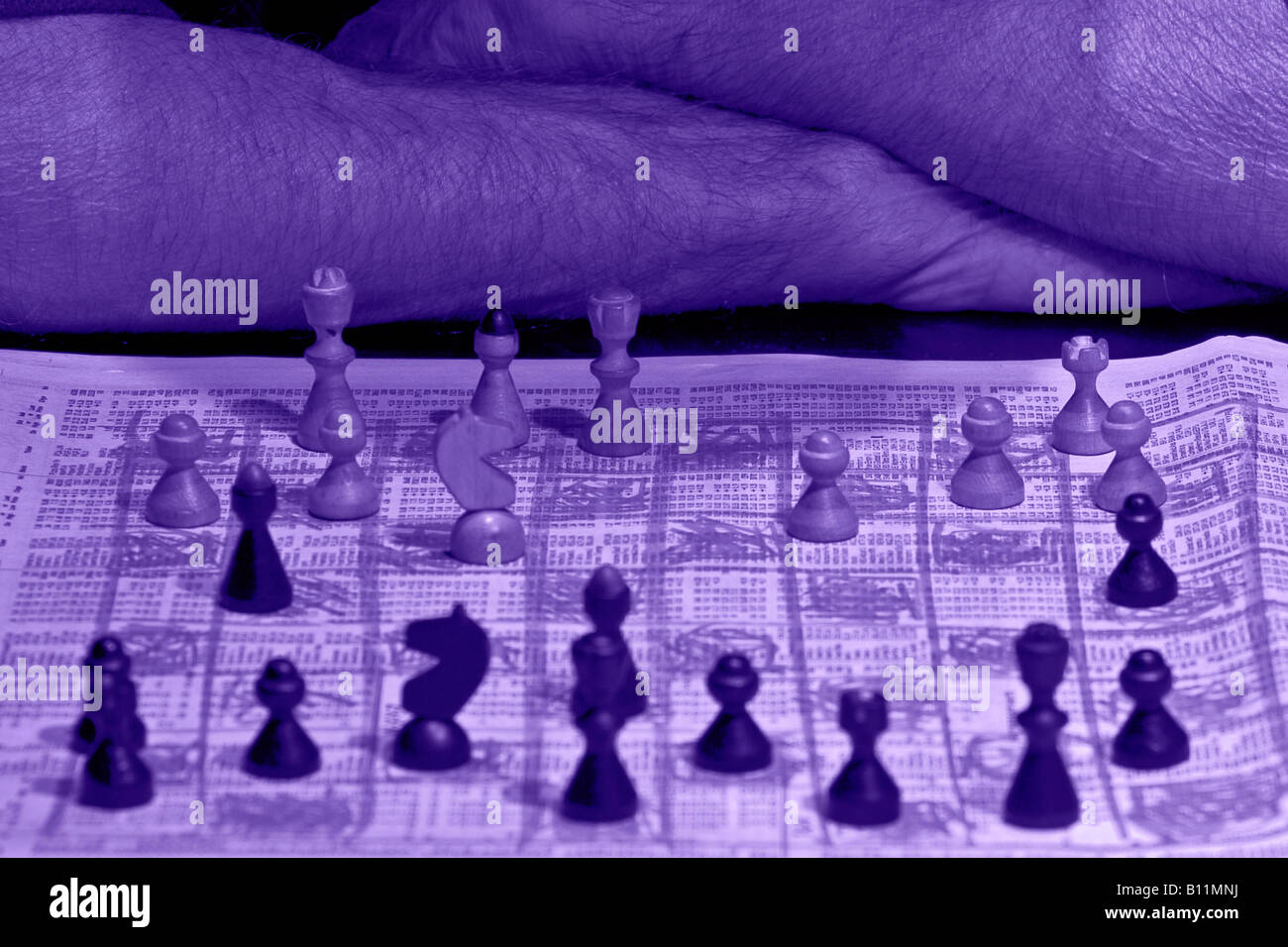 picture of the chess game Stock Photo - Alamy