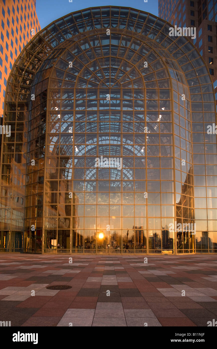 Winter Garden Atrium Pavilion World Financial Center Manhattan New