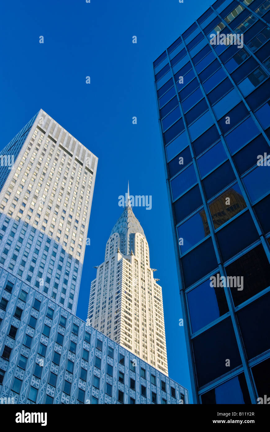 New York City, The Chrysler Building. 1930s Art Deco by 'William Van Alen.' Stock Photo