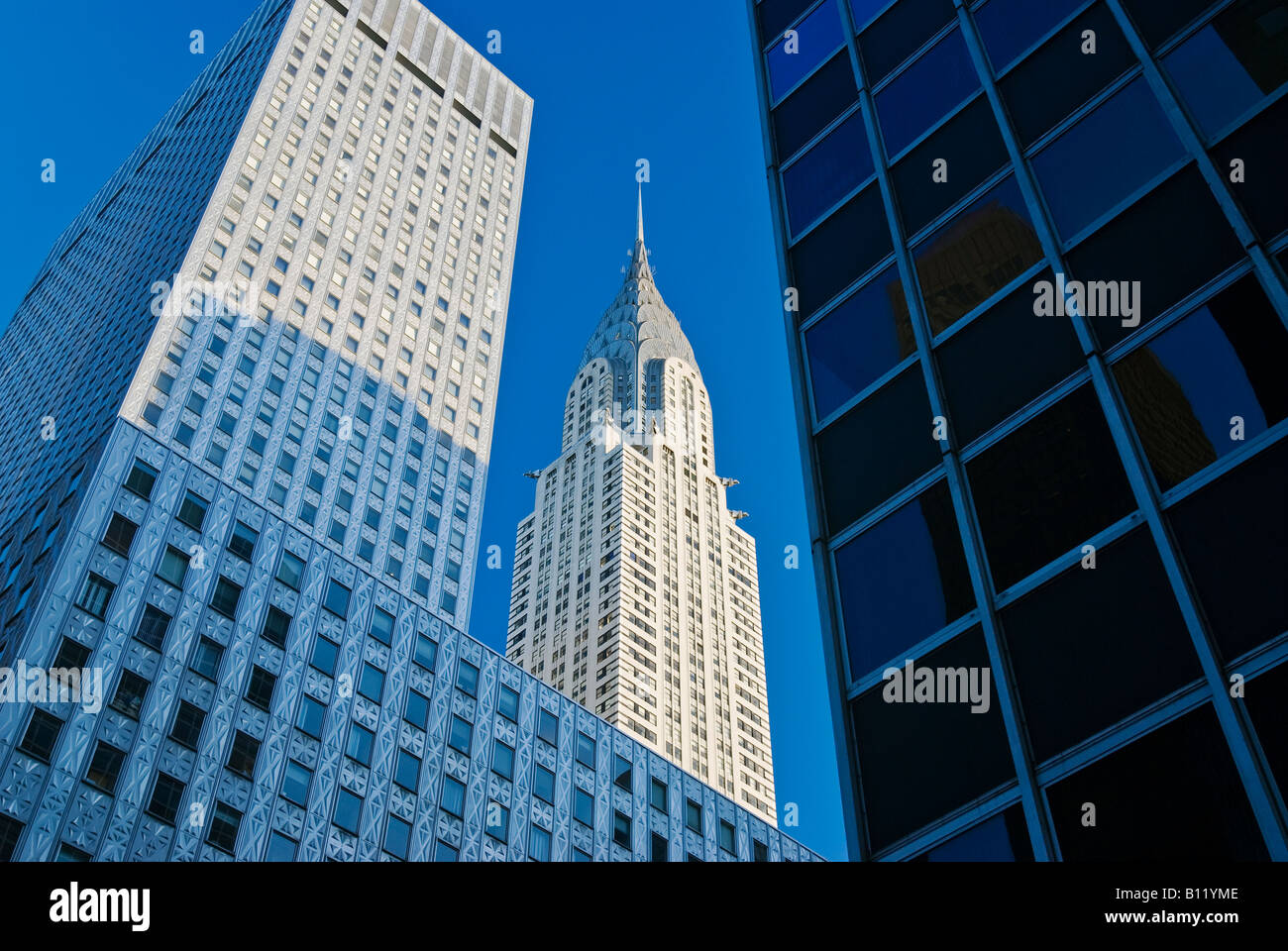 New York City, The Chrysler Building. 1930s Art Deco by 'William Van Alen.' Stock Photo