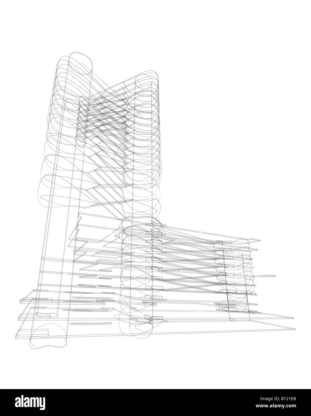 futuristic skyscraper with large windows surrounded | Stable Diffusion |  OpenArt