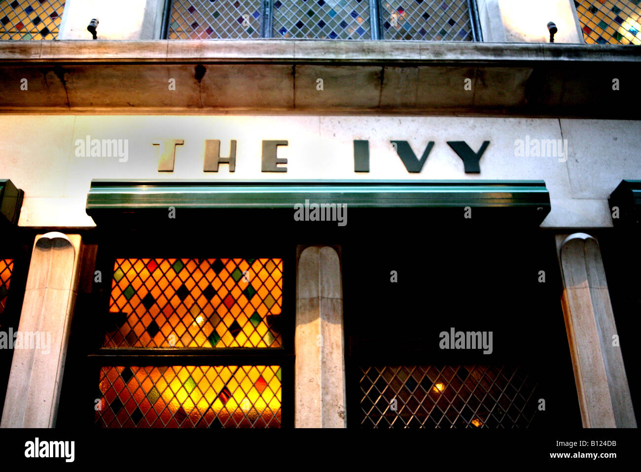 The Ivy restaurant in London Stock Photo