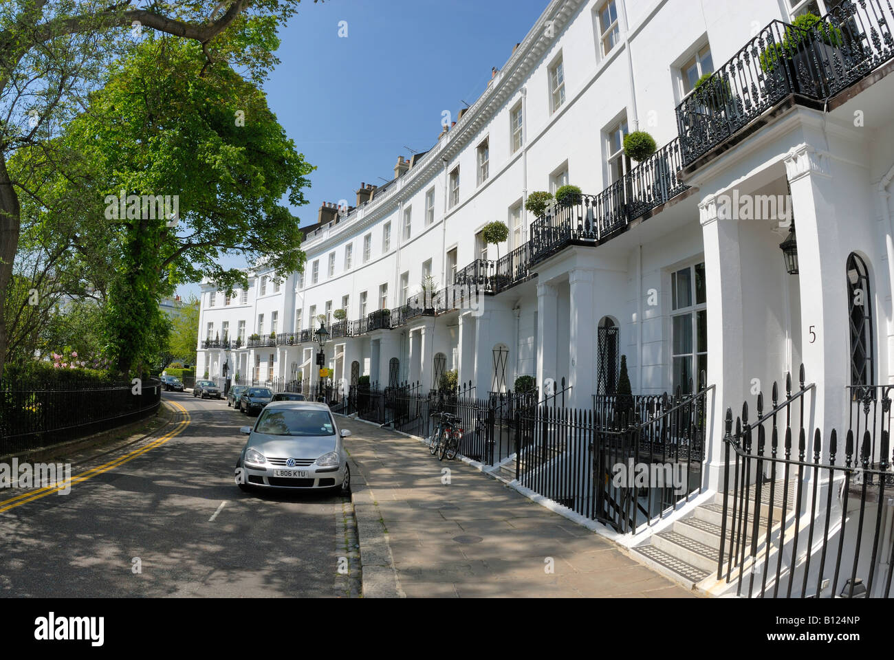 Pelham Crescent, South Kensington, London Stock Photo Alamy