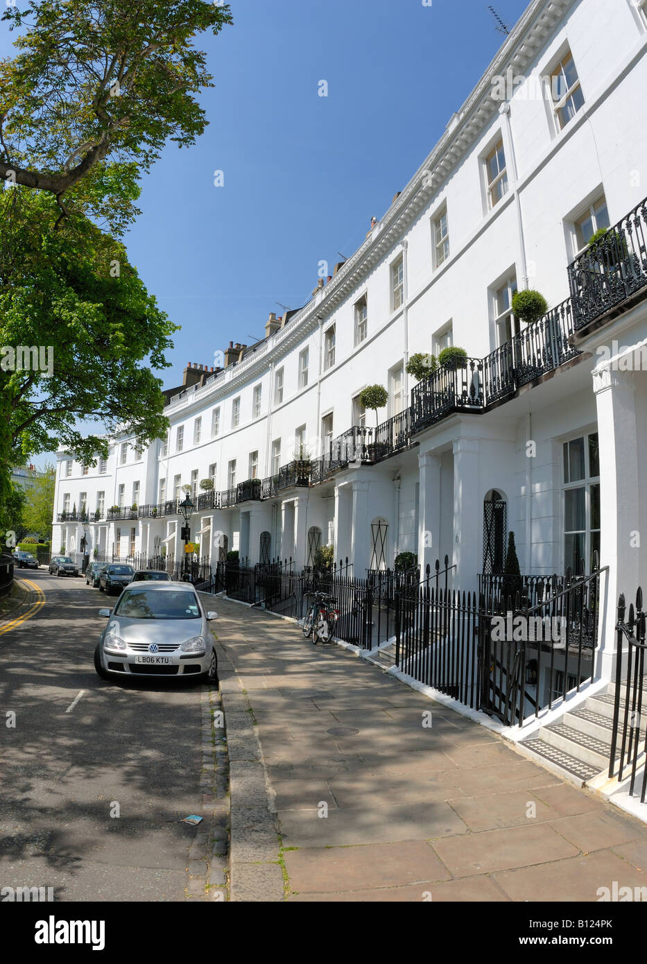 Pelham Crescent, South Kensington, London Stock Photo Alamy