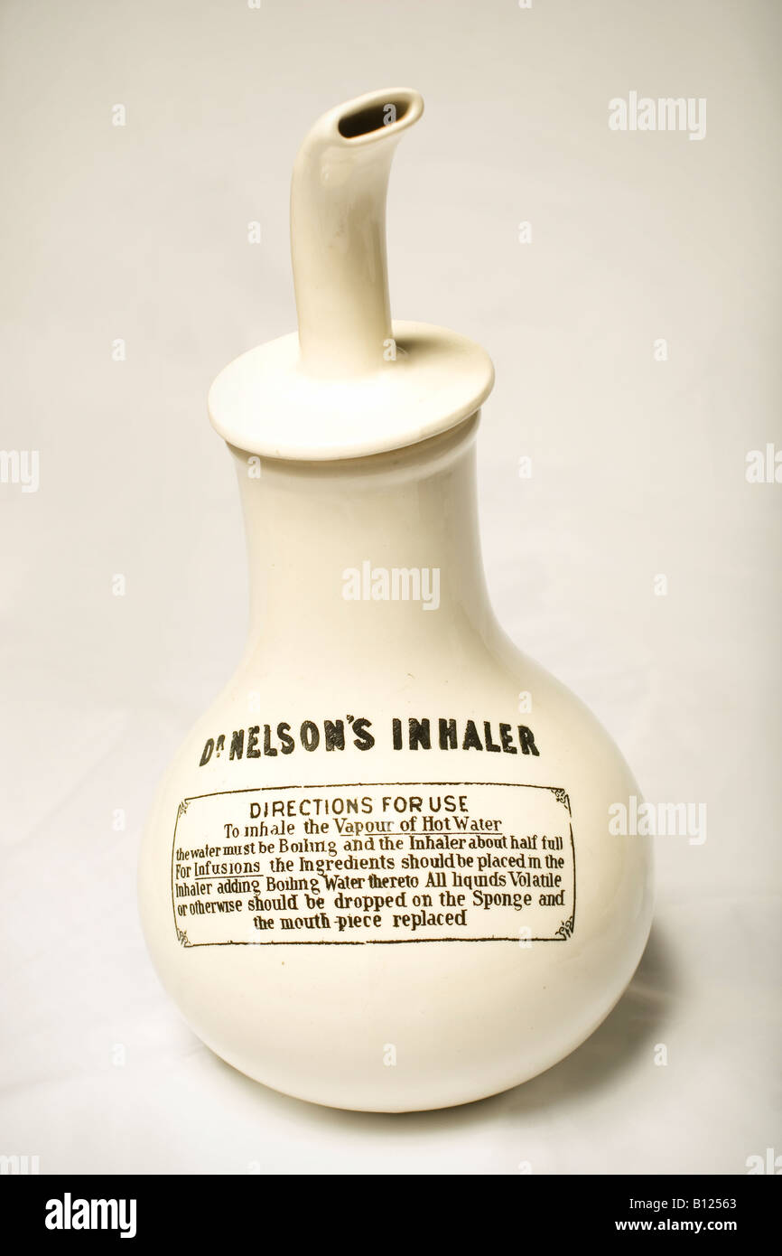 Dr Nelsons inhaler Stock Photo - Alamy