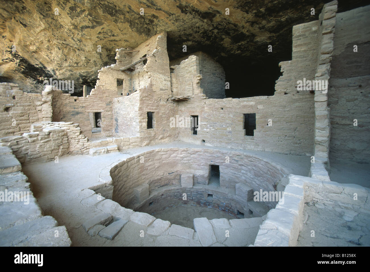 Spruce Tree House Anasazi ruin Mesa Verde National Park Colorado USA ...