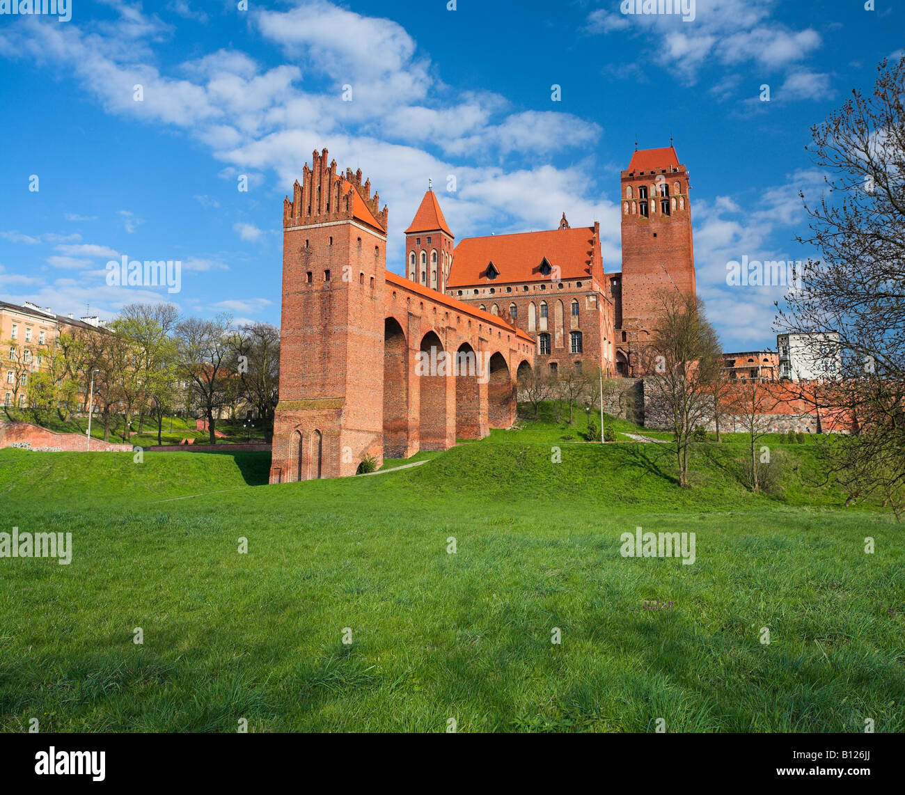 The Kwidzyn castle Poland Stock Photo