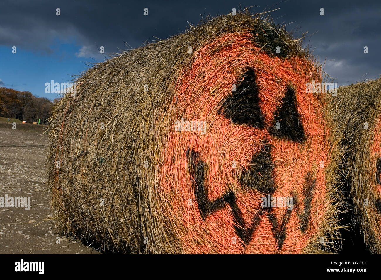 Halloween scene Stock Photo