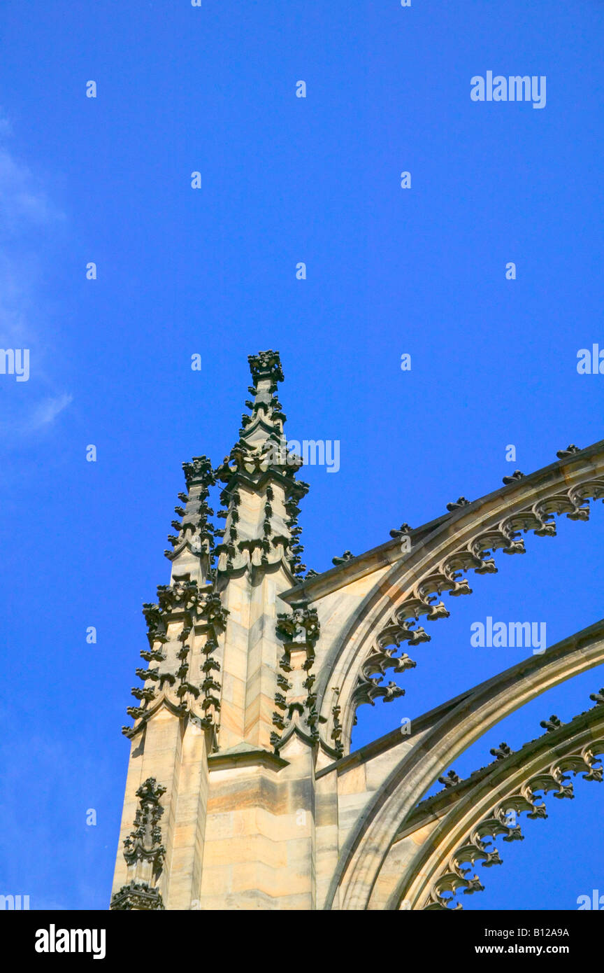 Gothic Cathedral of St Barbara Kutna Hora Czech Republic Stock Photo