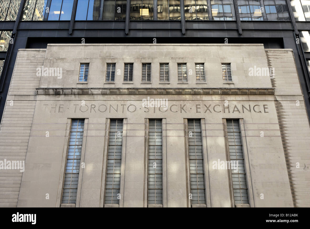The Toronto Stock Exchange Stock Photo Alamy