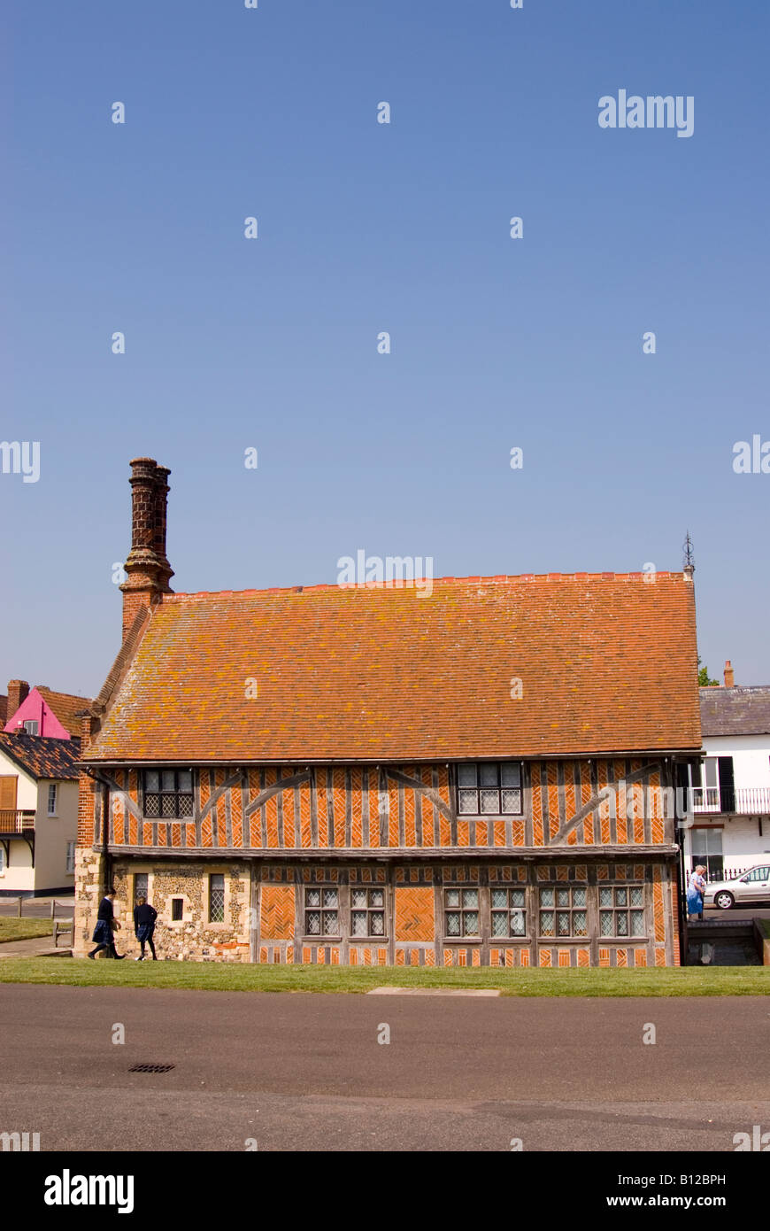 The Moot Hall In Aldeburgh in the uk Stock Photo