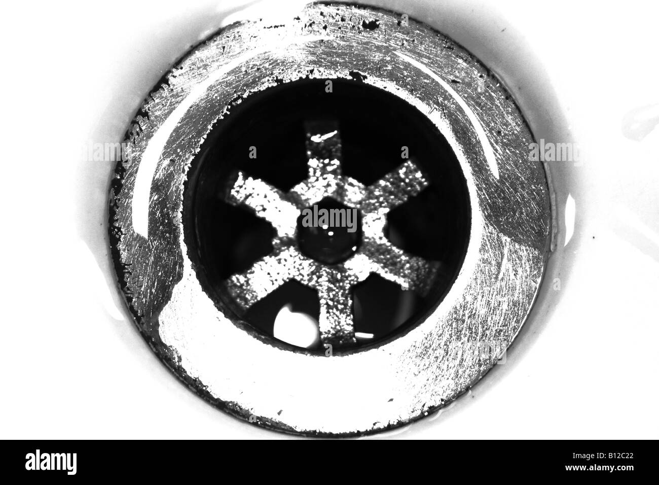 A plug hole Stock Photo Alamy