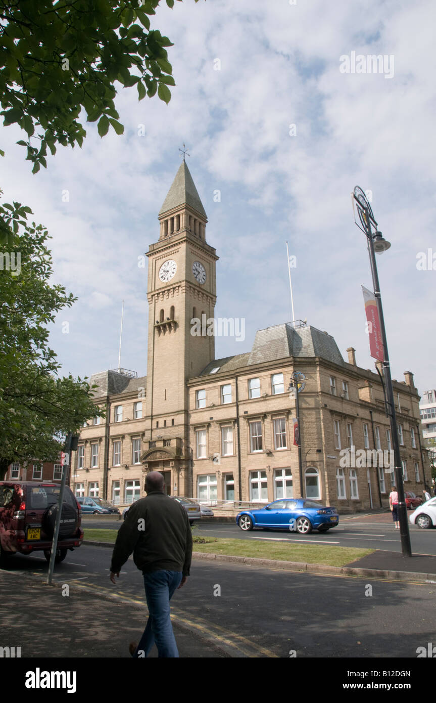 Town Hall Chorley town centre Lancashire UK Stock Photo Alamy