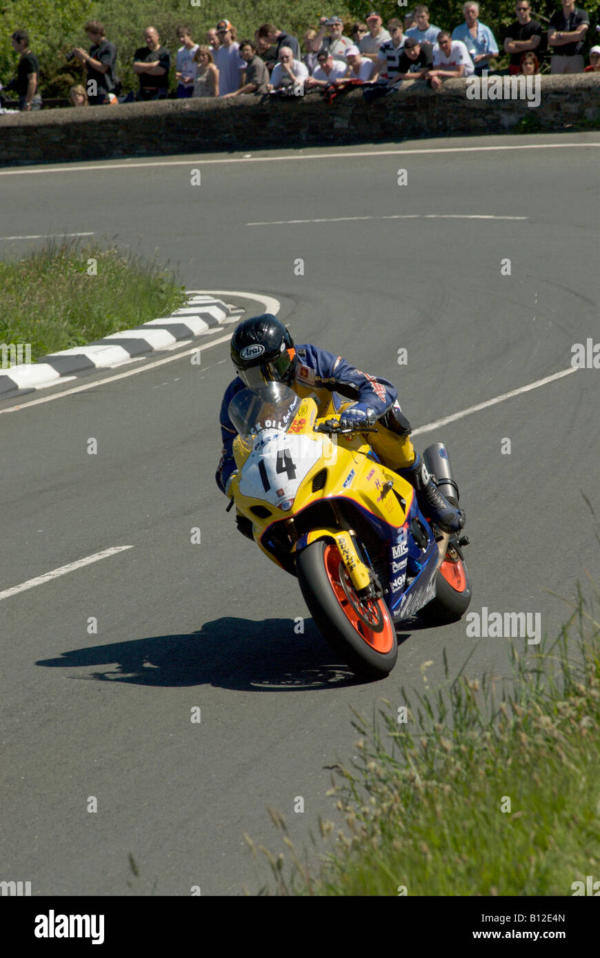 Isle of Man T.T. 2008 Stock Photo Alamy