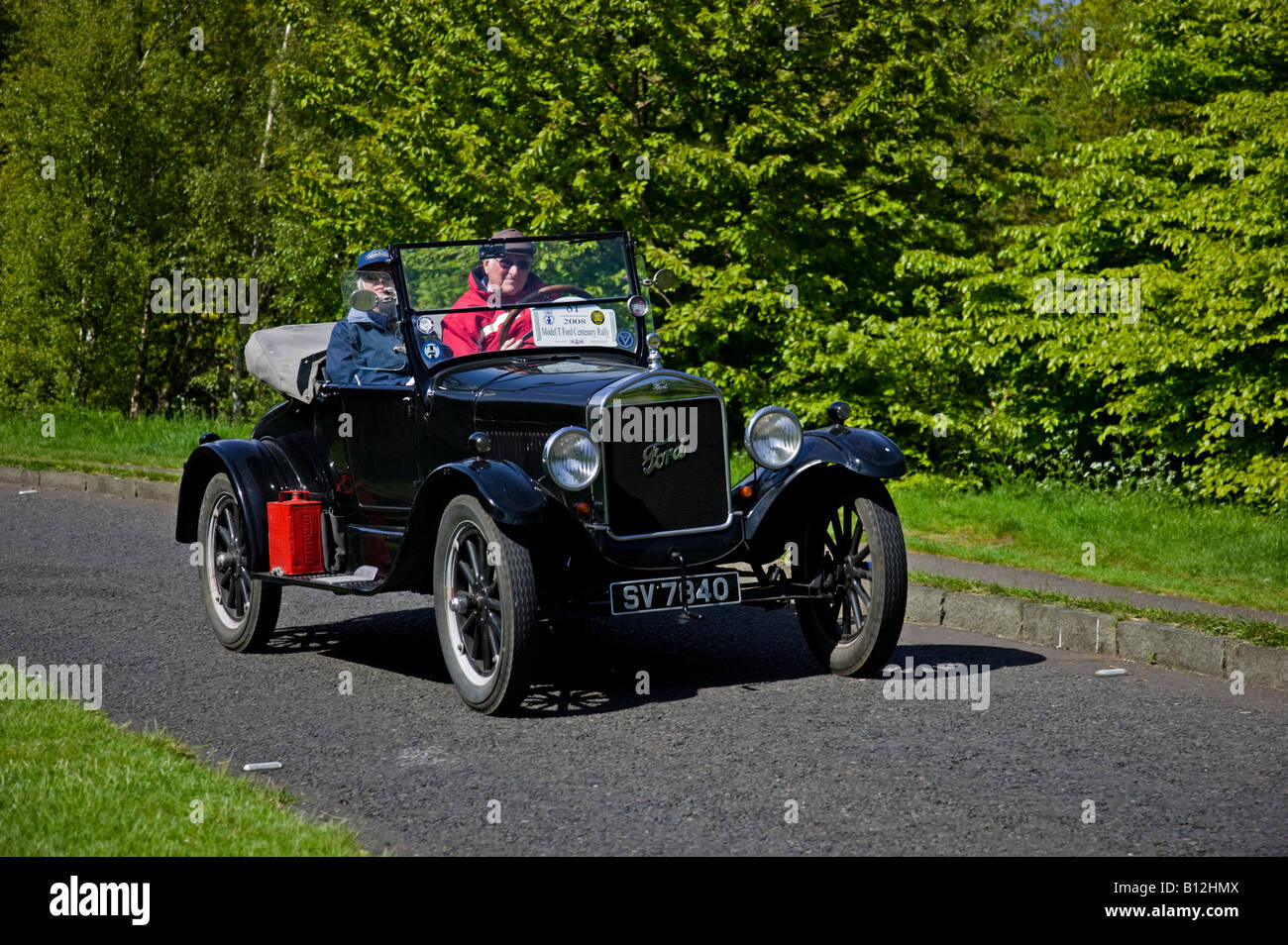 Model T Ford Centenary Rally Edinburgh Scotland UK Europe Stock Photo