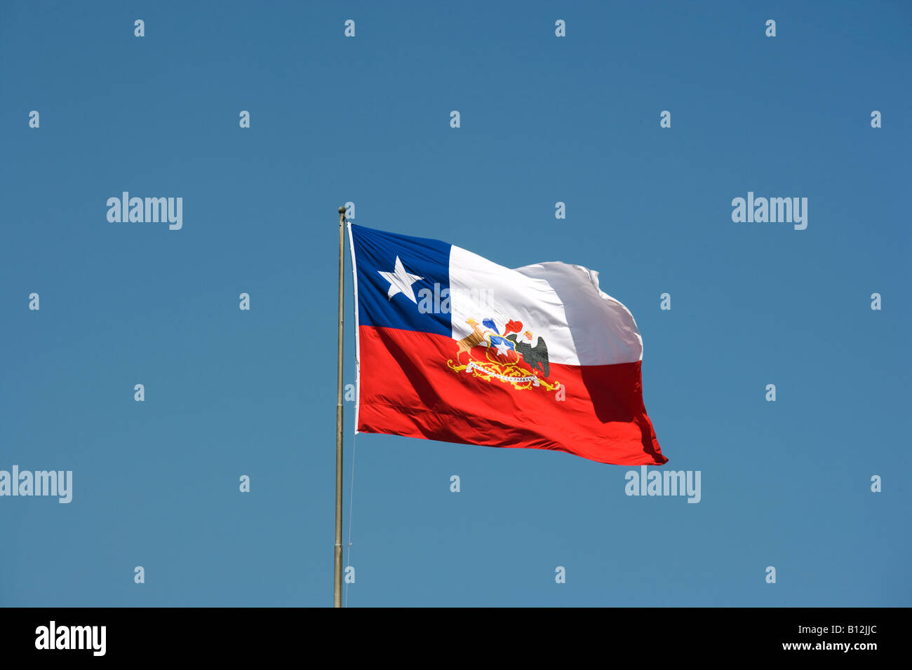 Chilean flag hires stock photography and images Alamy