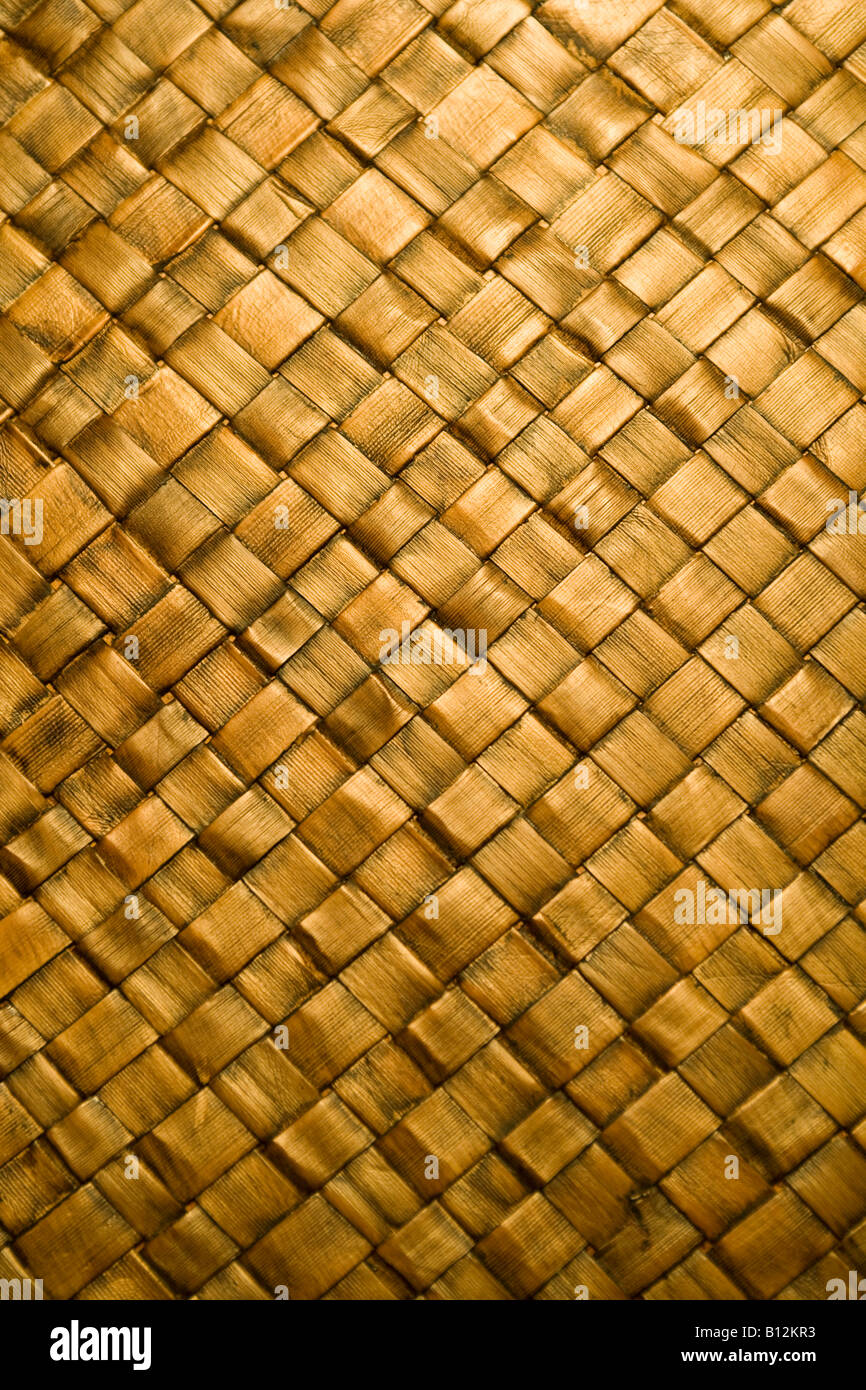 BASKET WEAVE PATTERN Stock Photo