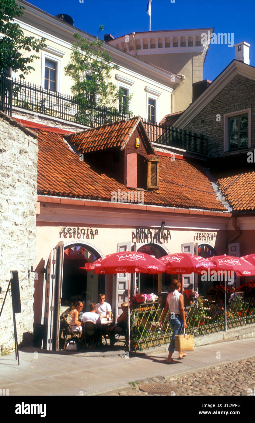 Restaurant, Toompea, Tallinn, Estonia, Baltic States Stock Photo - Alamy