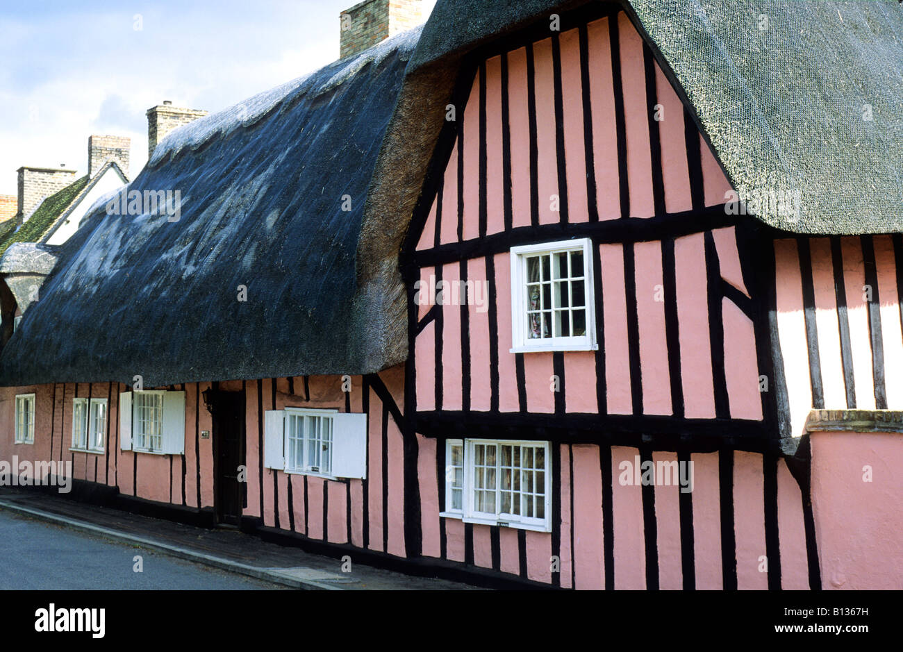 Hemingford Grey Cambridgeshire Church House English village timbered