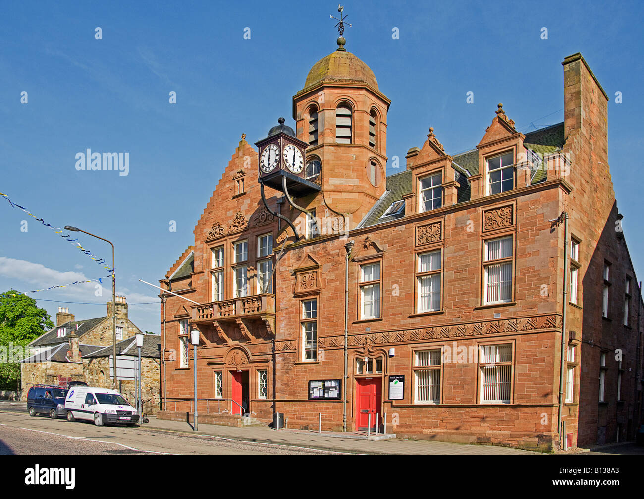 Penicuik Town hall. Midlothian. Scotland Stock Photo Alamy