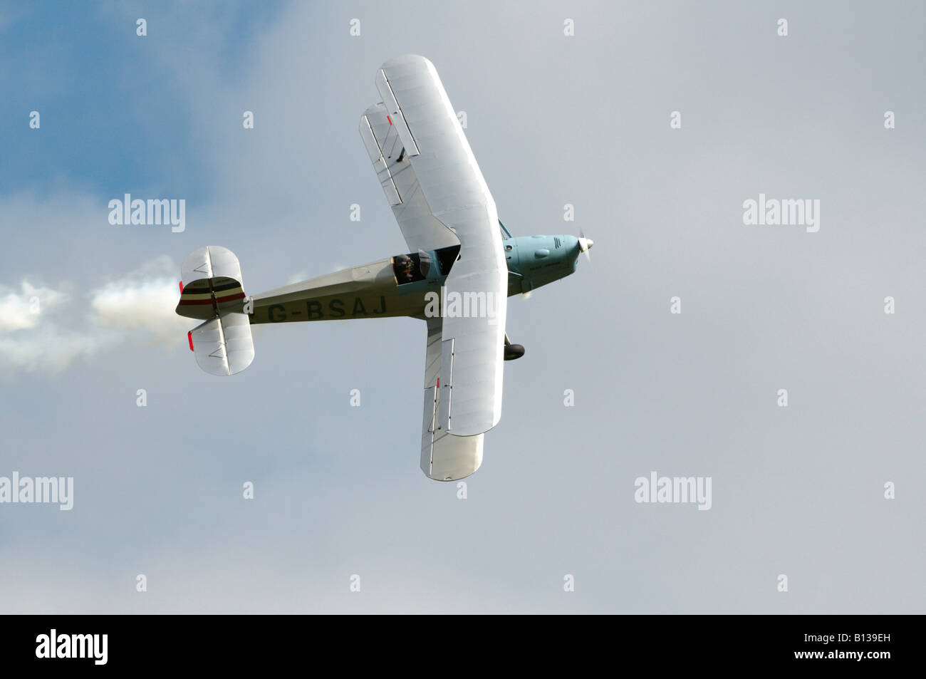 Bucker Jungmann BU 131 Duxford Spring Air Show 2008 Stock Photo - Alamy